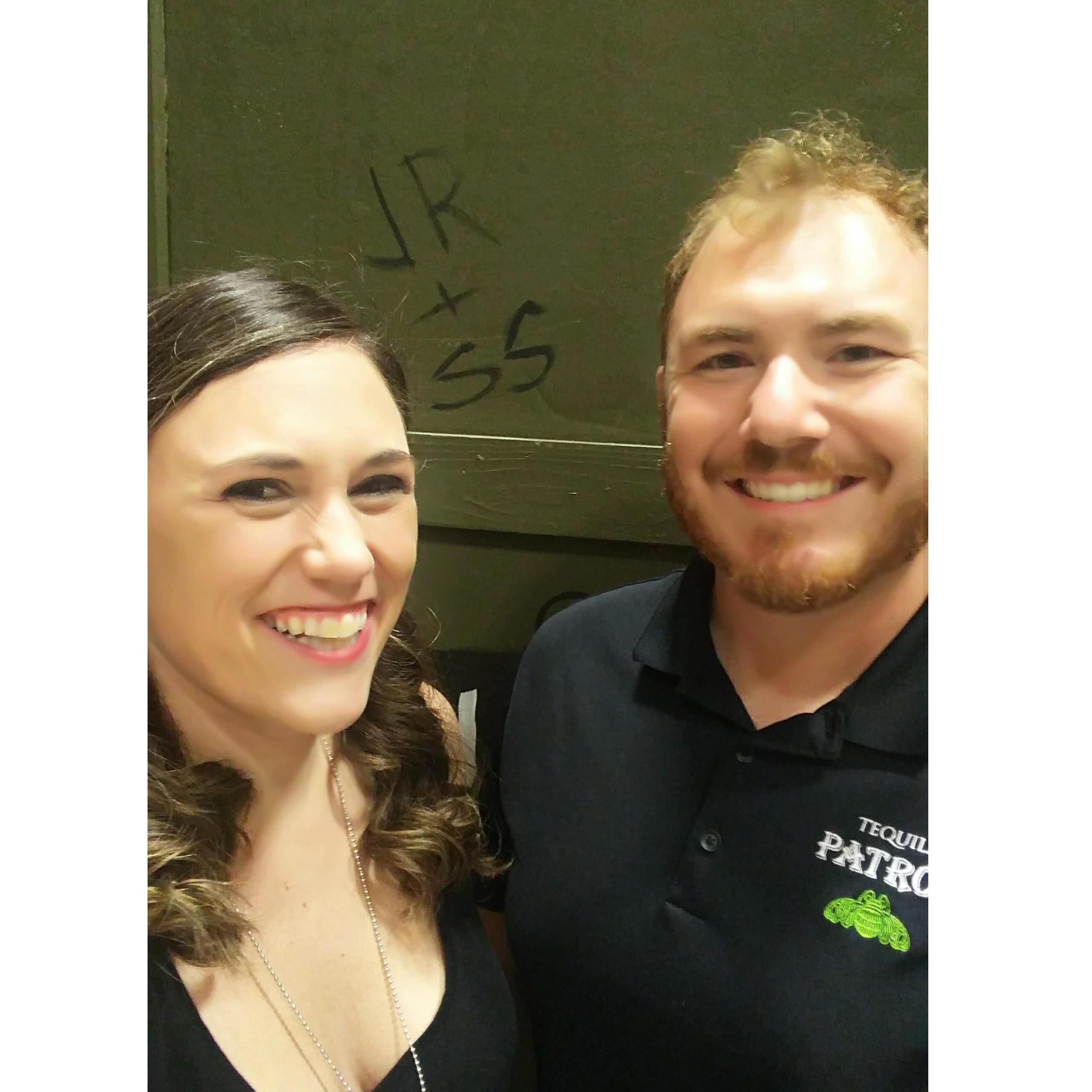 Backstage at Beaumont Community Players rendition of Rodgers & Hammerstein's South Pacific