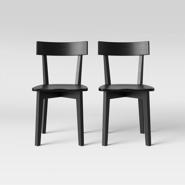 Set of 2 Bombelli Modern Dining Chair Black - Project 62™