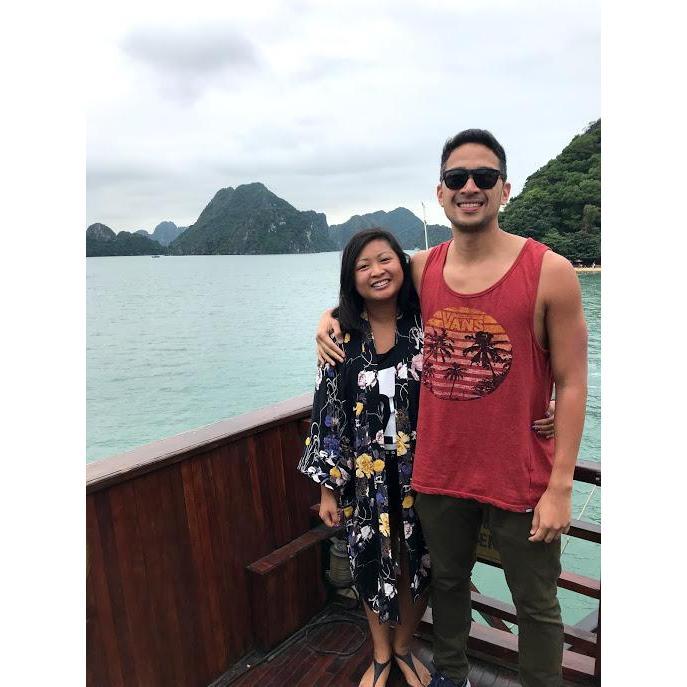 2017 - Sarah's 30th in Ha Long Bay, Vietnam