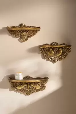 Wooded Manor Shelf