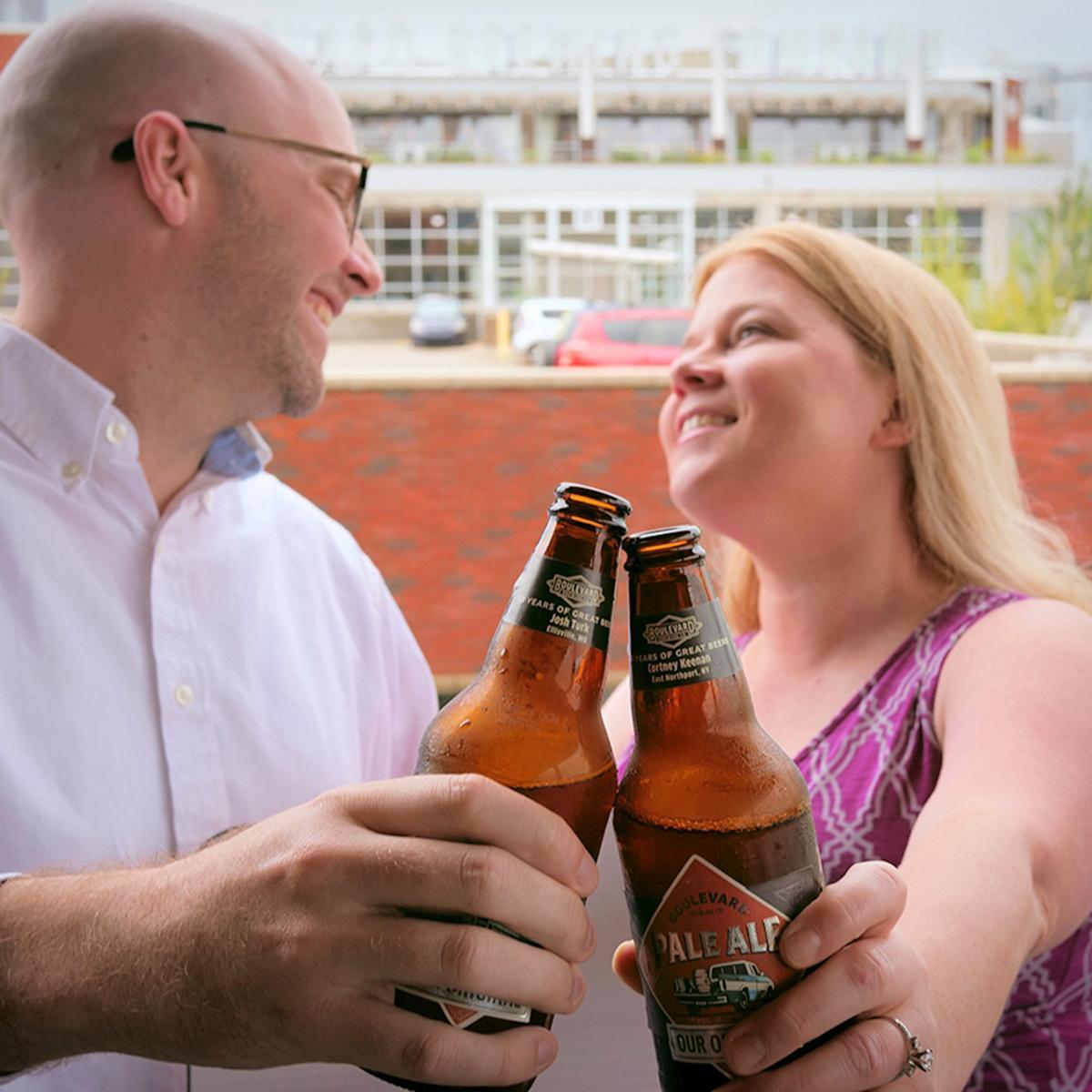 Boulevard - brewing up romance!
Look for our names on Pale Ale beers November 2019!