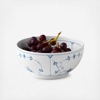 Blue Fluted Plain Bowl