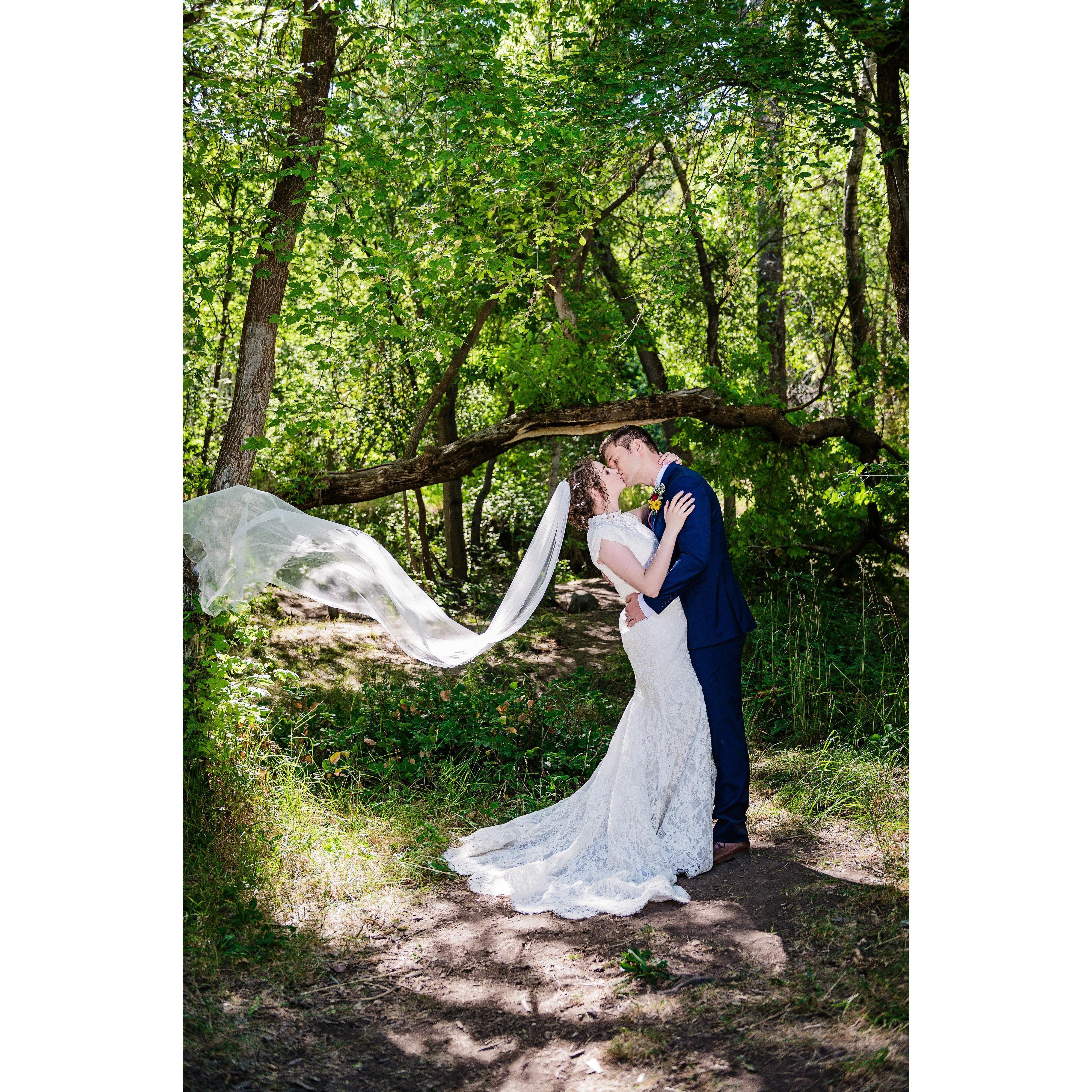 We took our wedding photos at Big Springs Park up Provo Canyon.