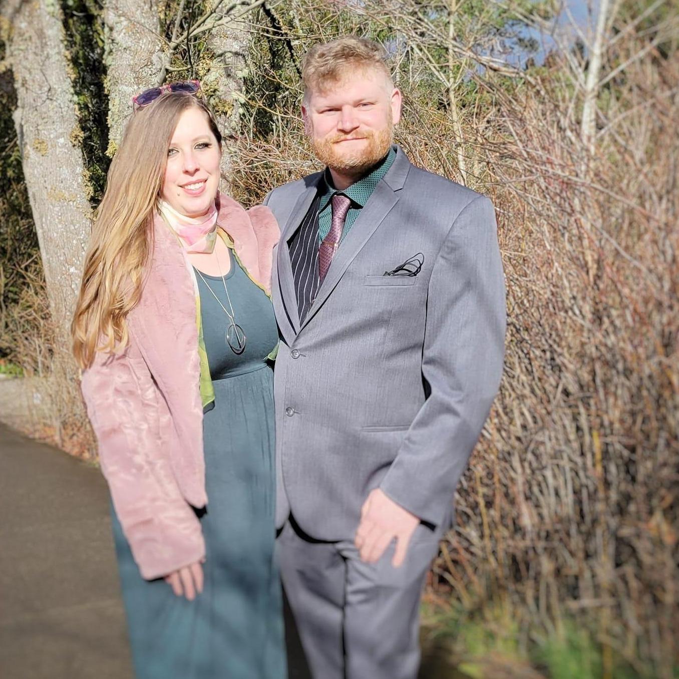 Dressed to the nines.