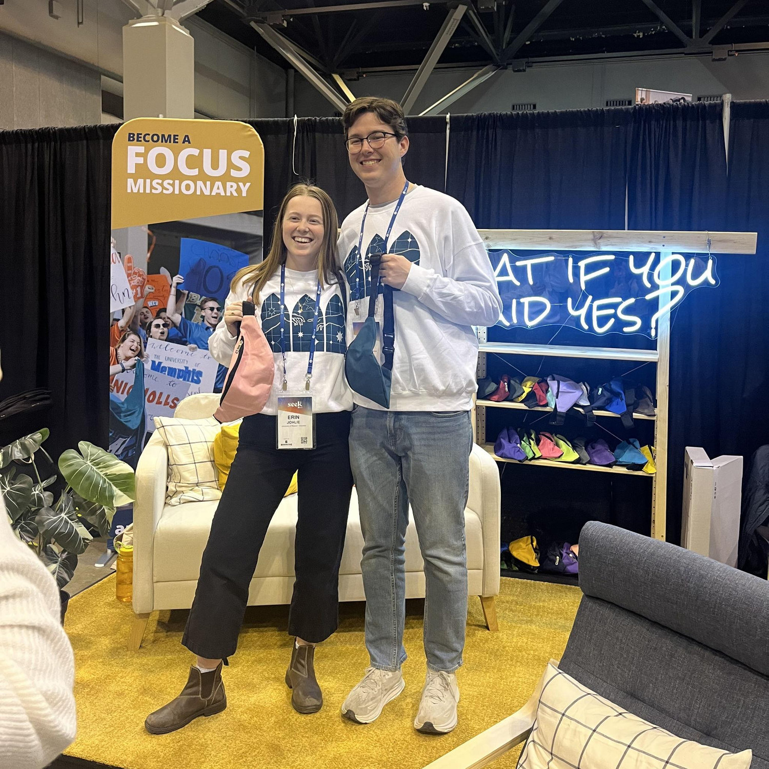 We were blessed to both say "Yes" to becoming FOCUS Missionaries after graduating college (January 2024)