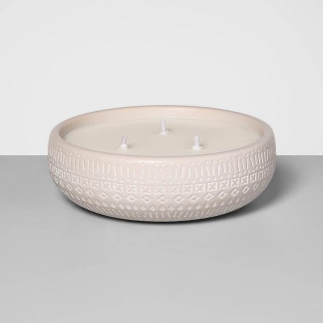 Citronella Matte Glaze Multi-Wick Ceramic Candle - Opalhouse™