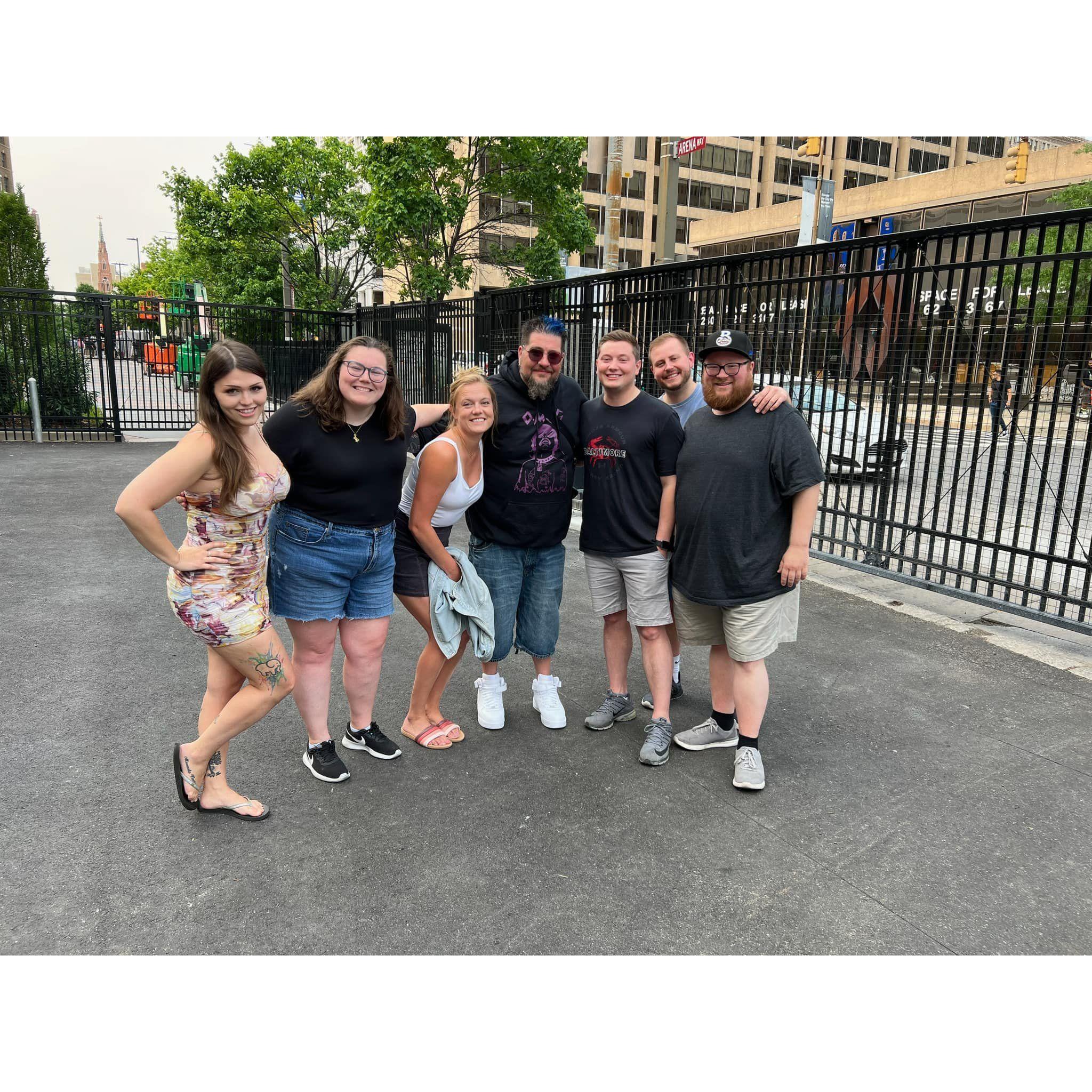 One of our favorite things to do is go to Comedy shows, thanks to our friend Josie, we got to meet one of the comedians - Big Jay Oakerson!