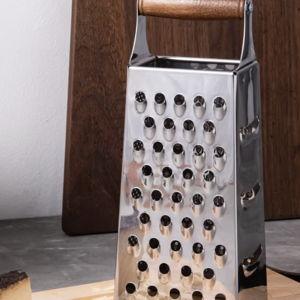 Gristmill Collection Walnut Handle Cheese Grater