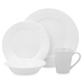 Corelle® Shimmering White 16-Piece Dinnerware Set