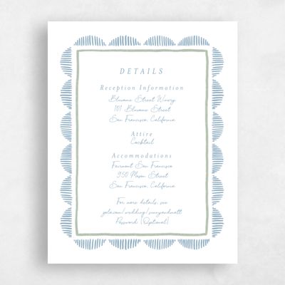 Teal, Blue Wedding Enclosure - Costa
