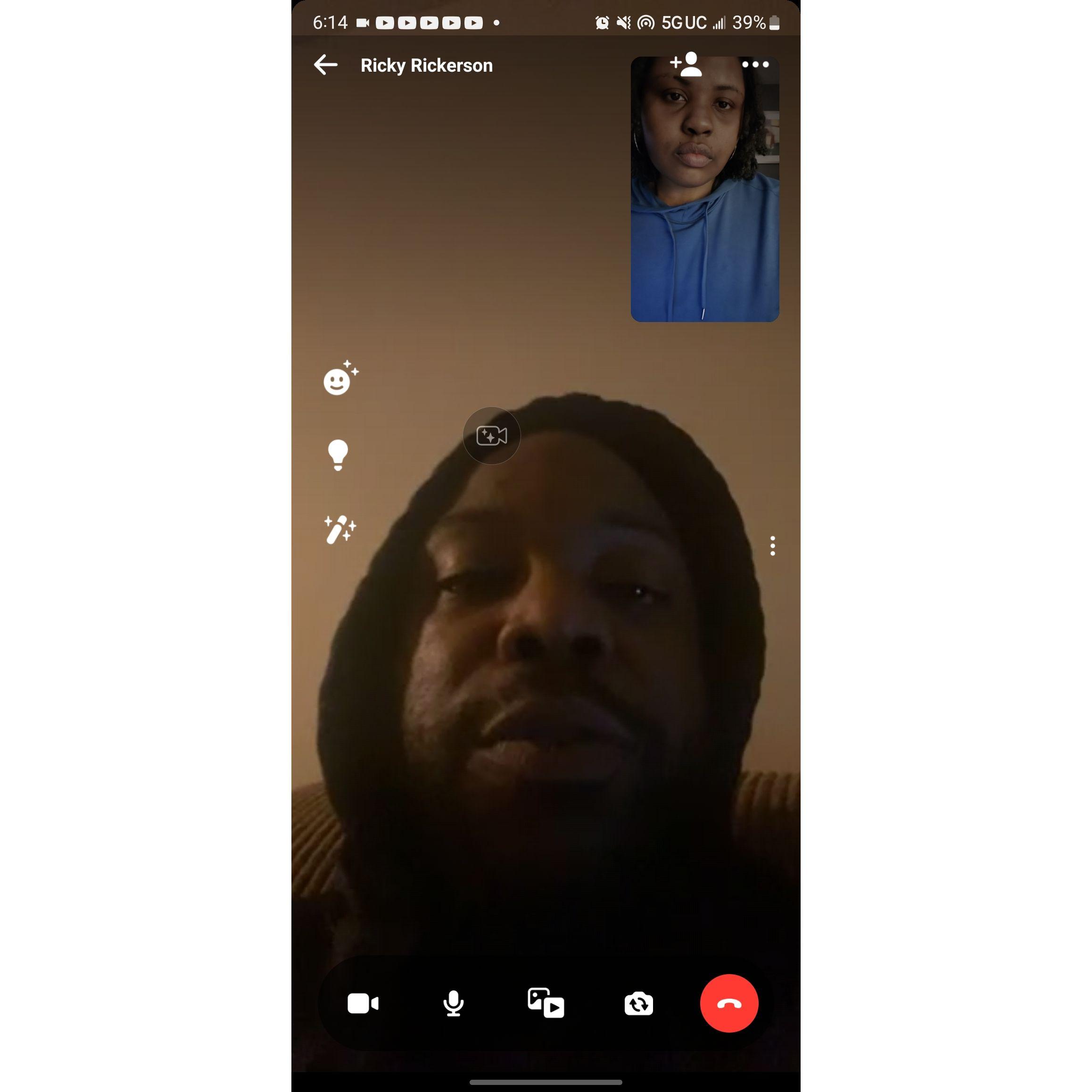 Video Chatting from Los Angeles on a work trip!