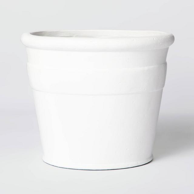 Short Composite Planter White - Threshold™ designed with Studio McGee