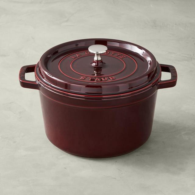 Staub Enameled Cast Iron Deep Oven 5-Qt., Grenadine