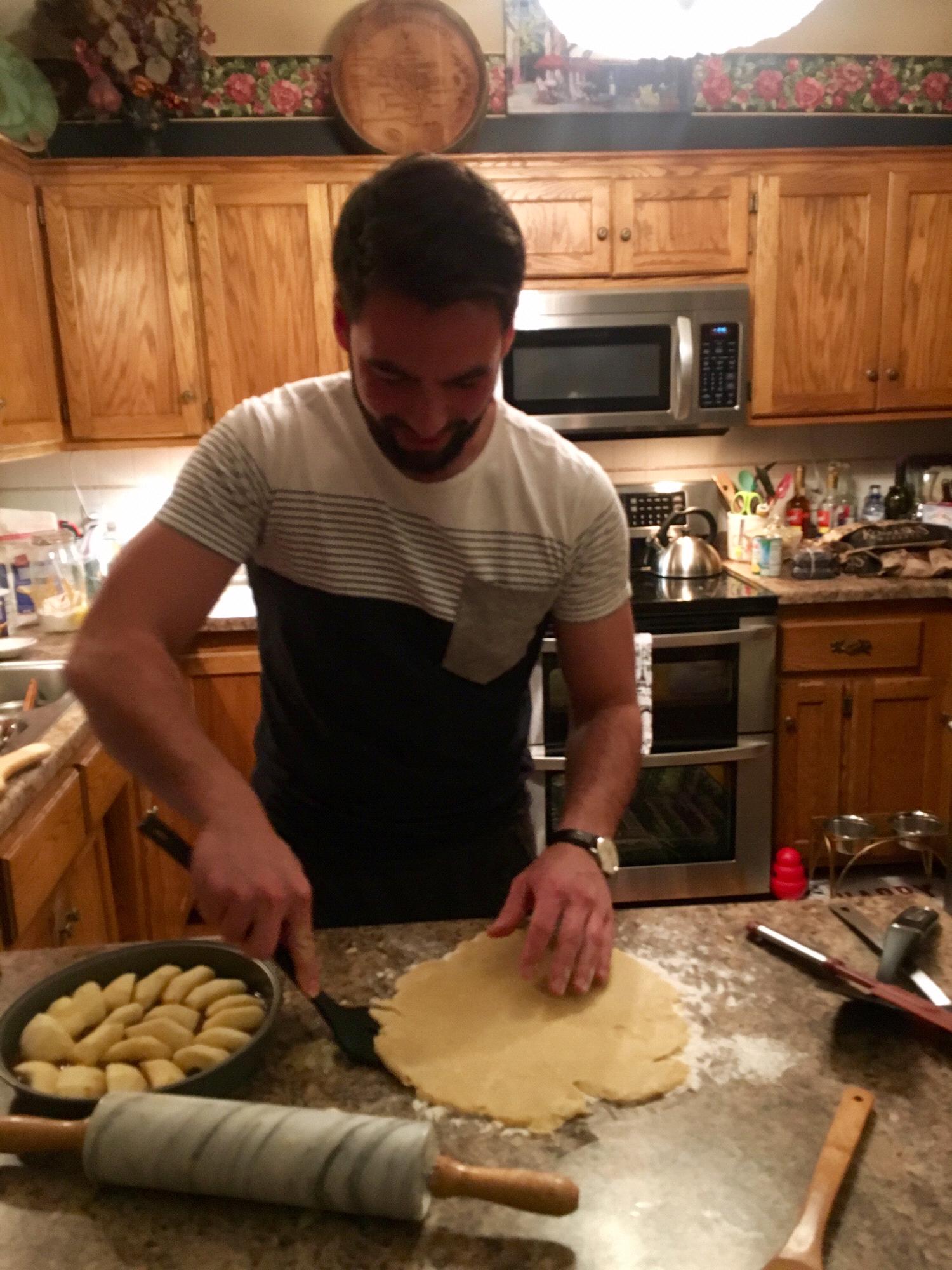 Cooking tarte tarin 04/19