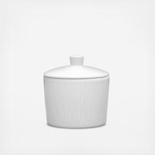White on White Sugar Bowl