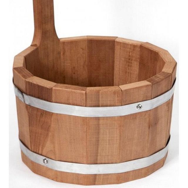 Wood Bath Bucket 5L