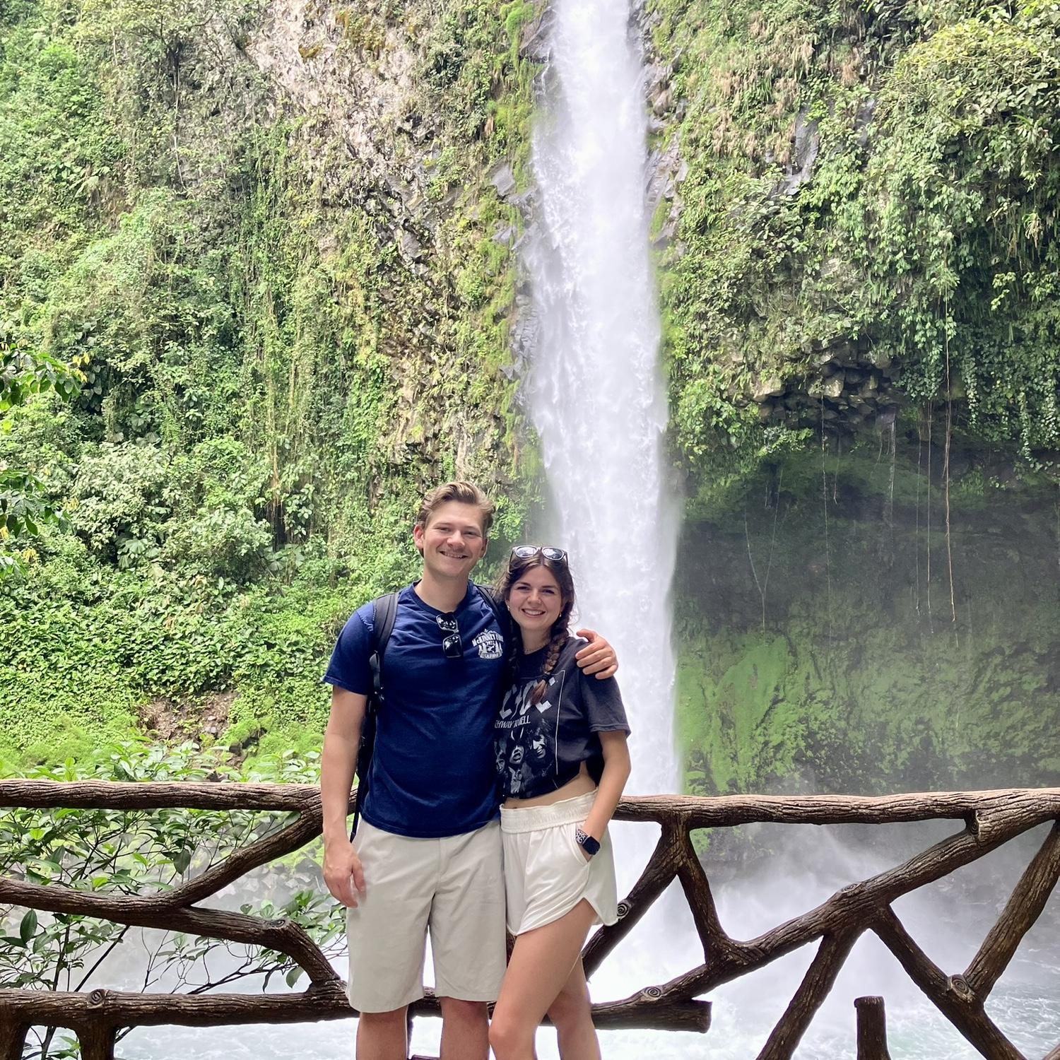 La Fortuna waterfall Costa Rica trip 2