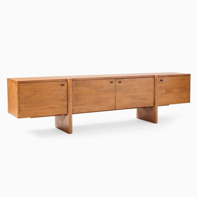 Otto 96" Media Console, Acorn