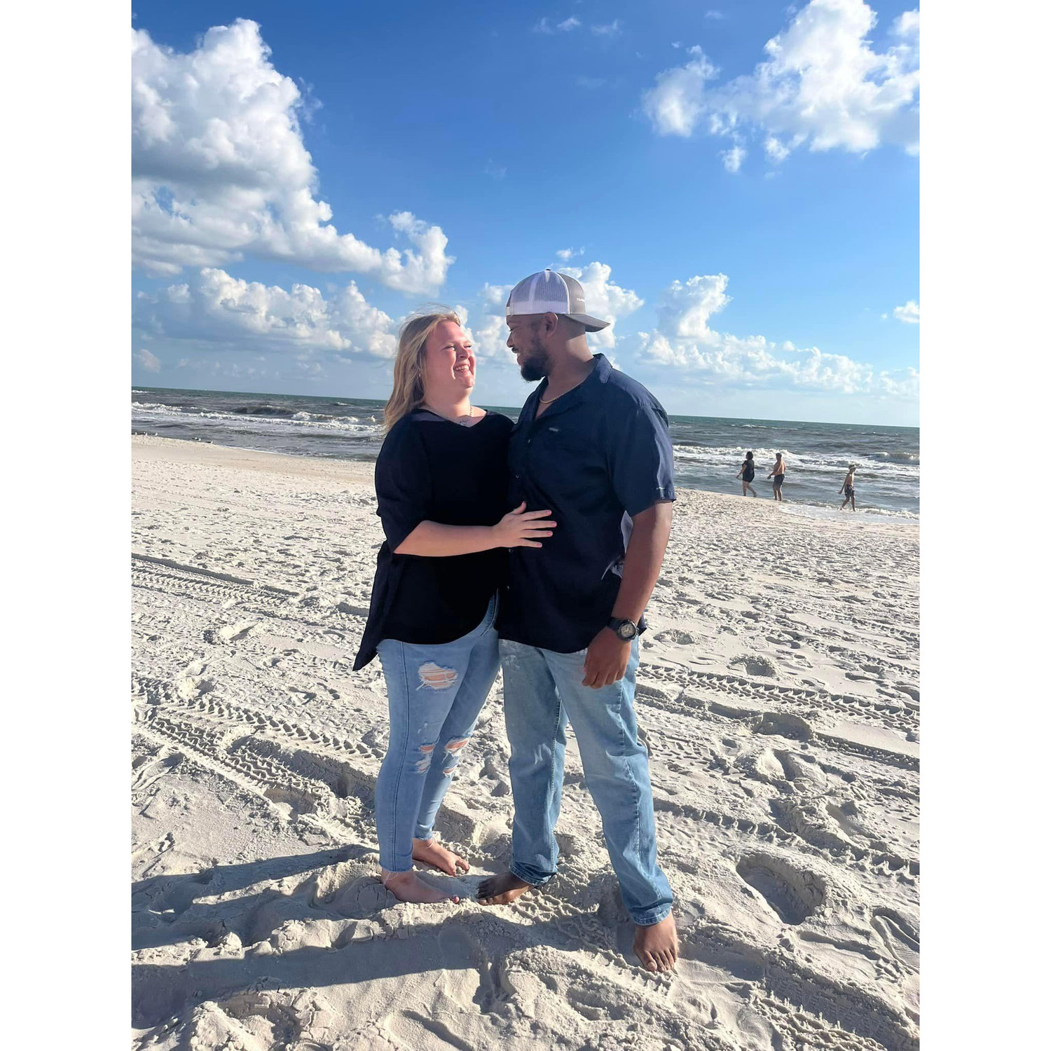 Our first vacation together