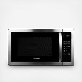 Classic Metallic 1000 Watt Microwave Oven