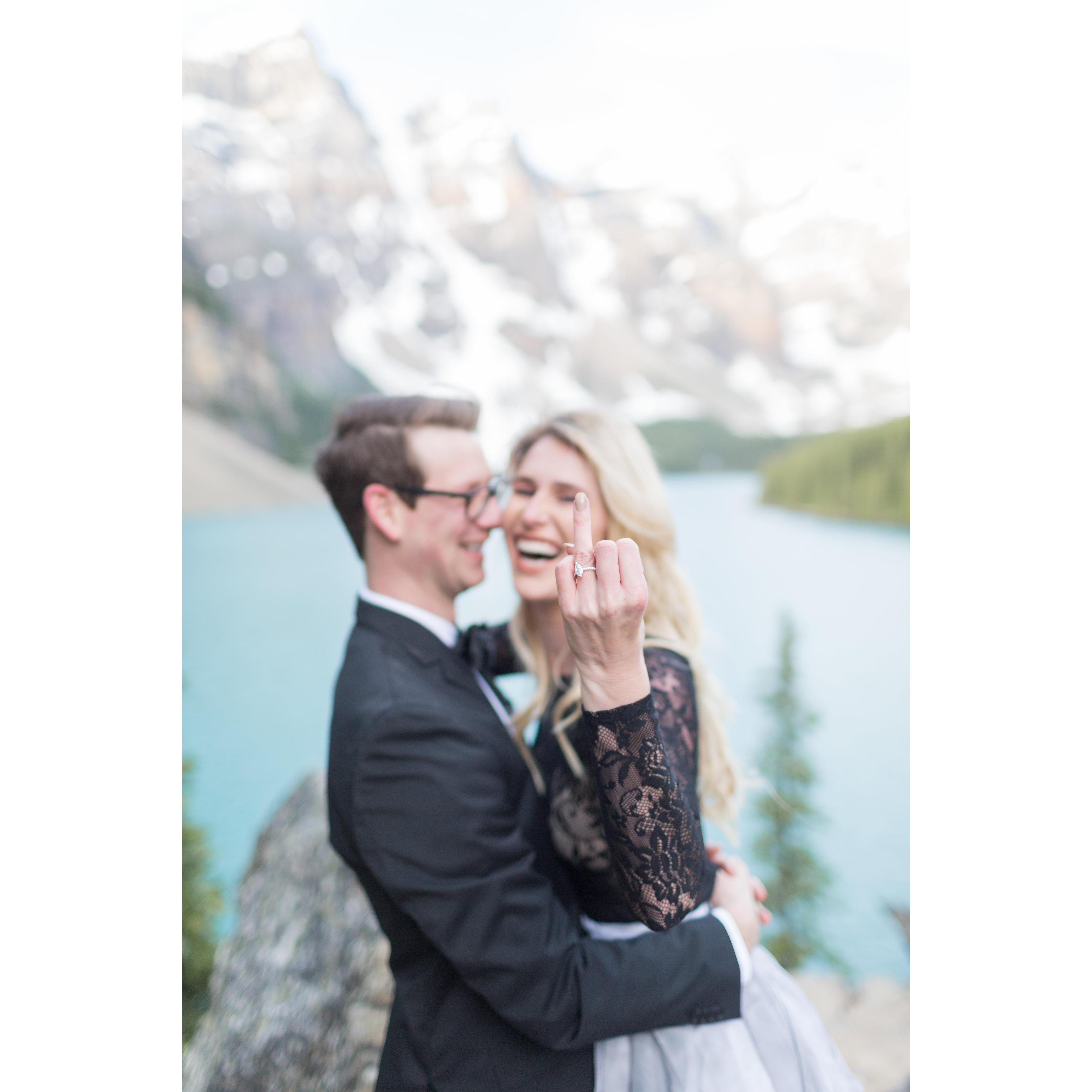 Lake Moraine, Banff, Canada June 28, 2017