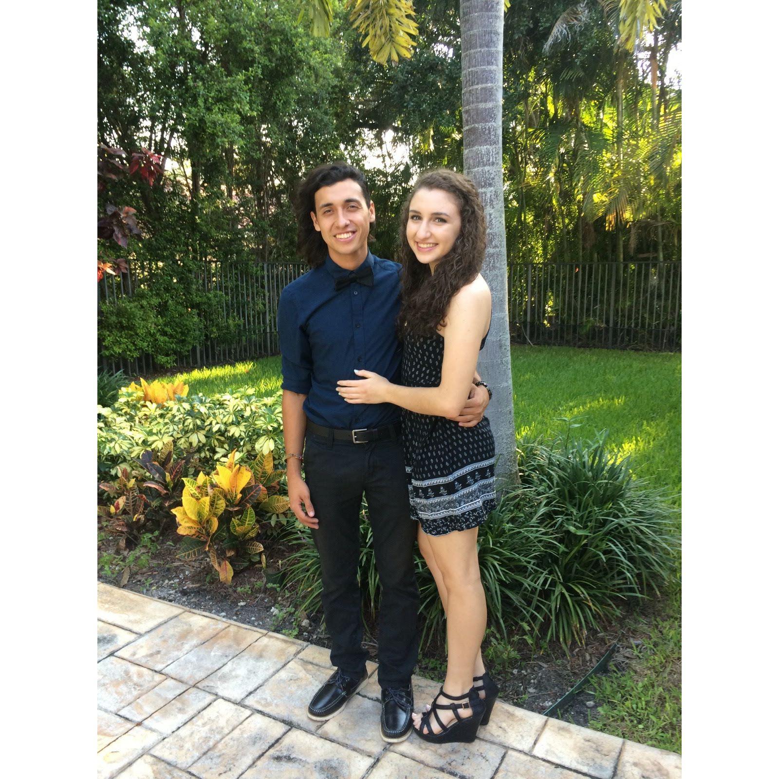 One of our first date nights :)