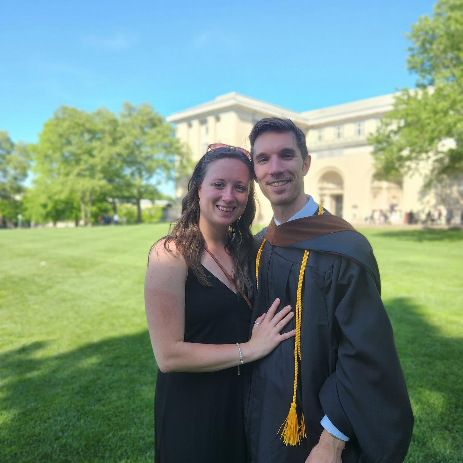 Ian graduated from Carnegie Mellon in spring 2025, and Maddie was so excited to celebrate this accomplishment with him!