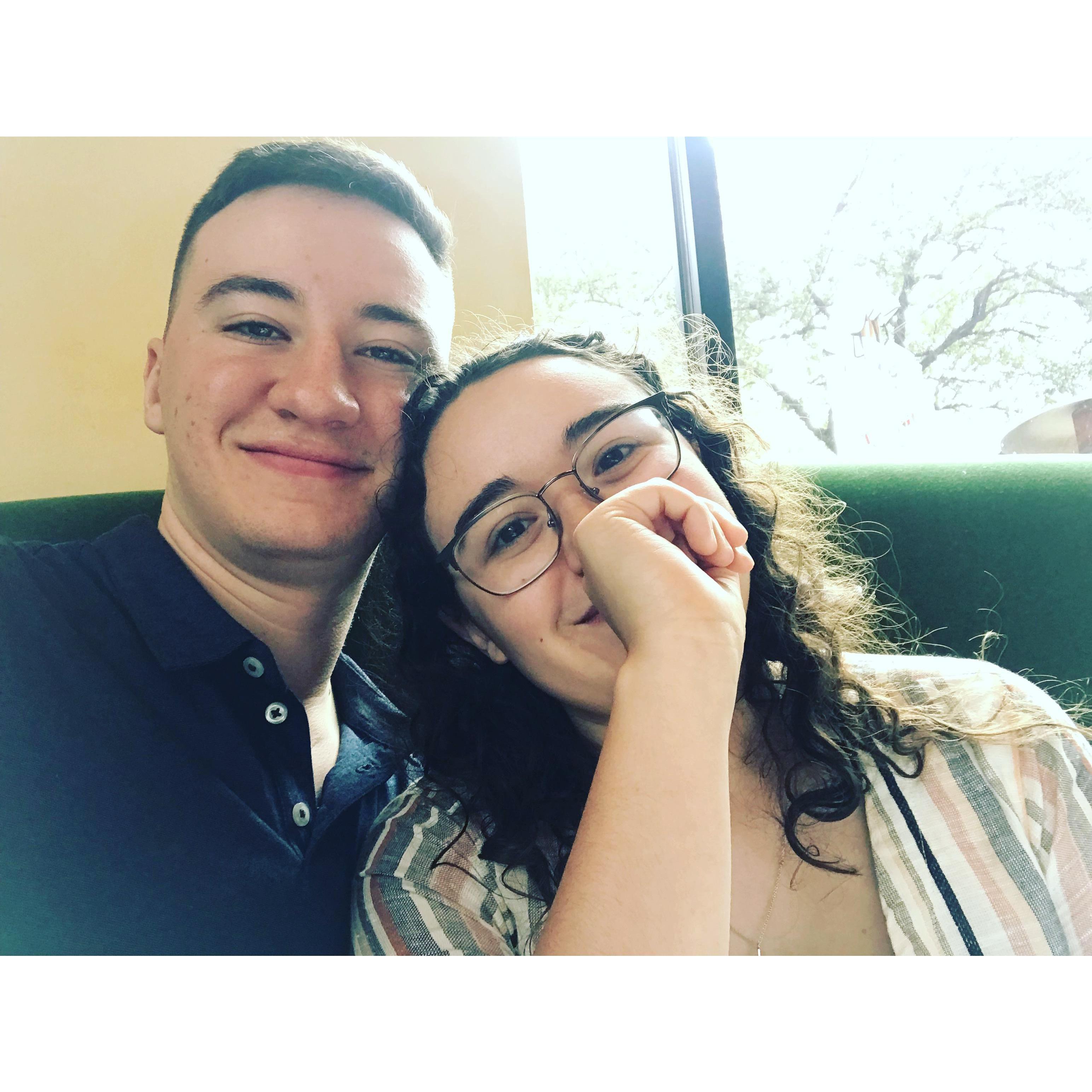 Our first trip to Houston together!