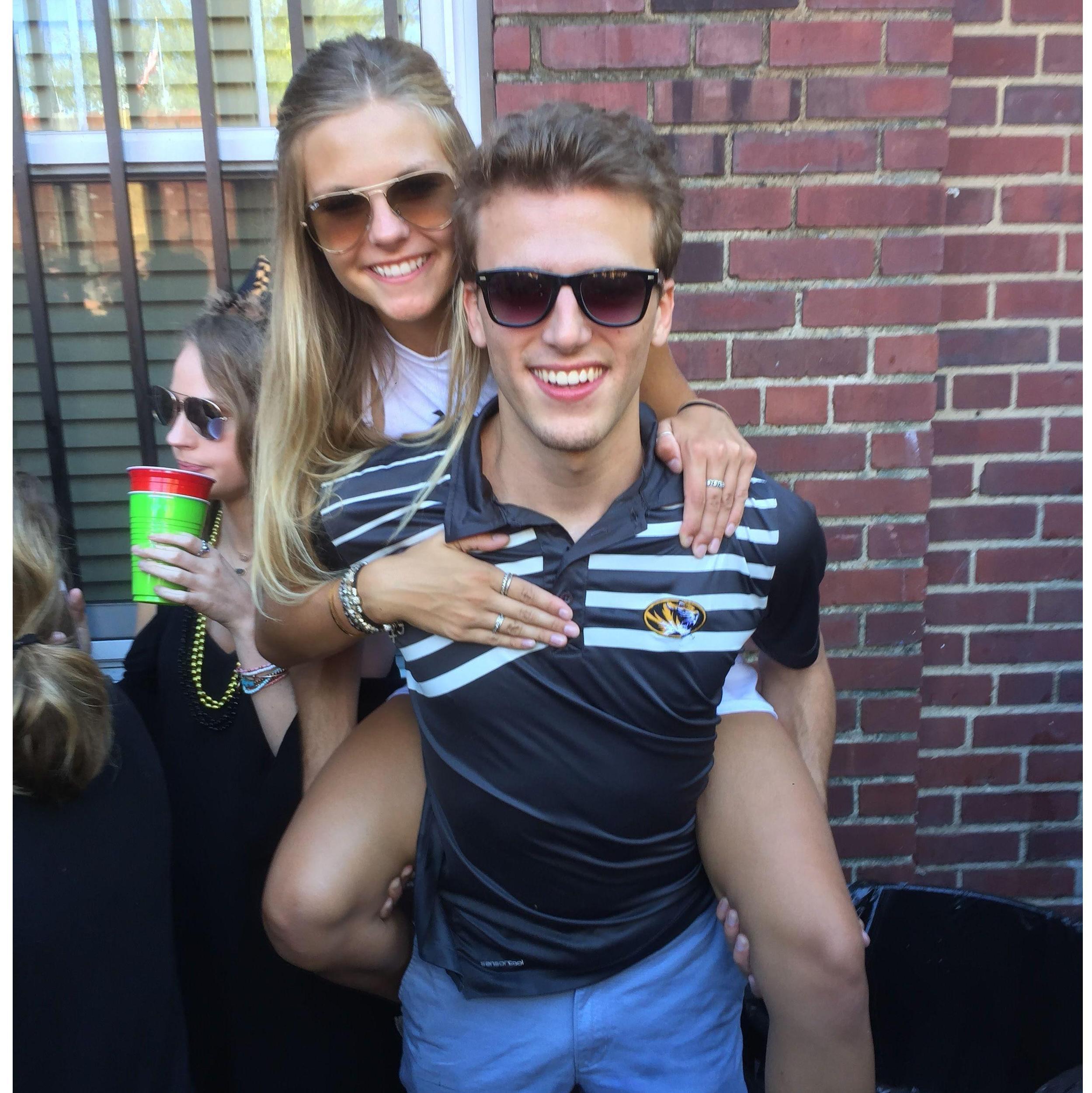 First tailgate together