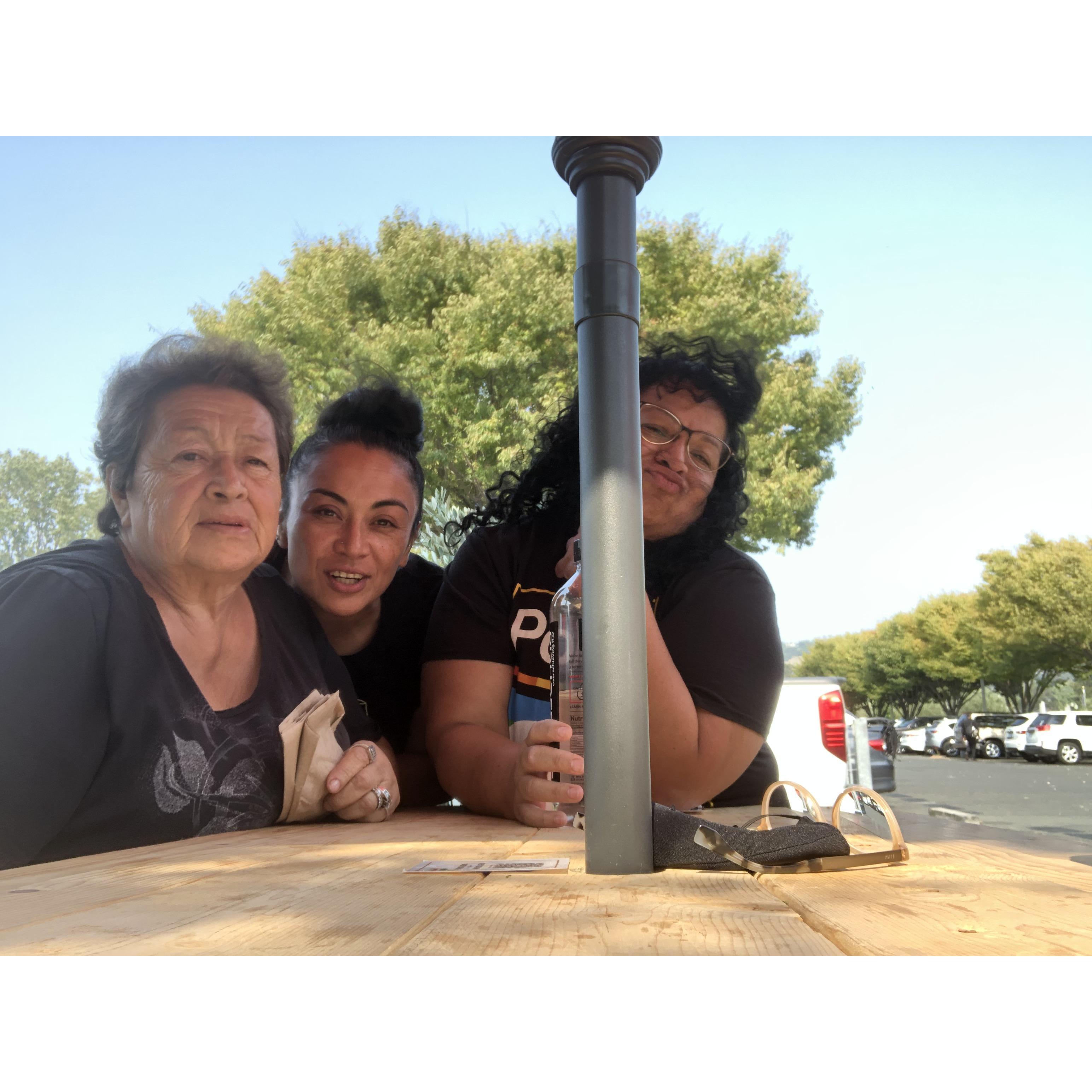 Day in Napa with my momma and Sister 2020
