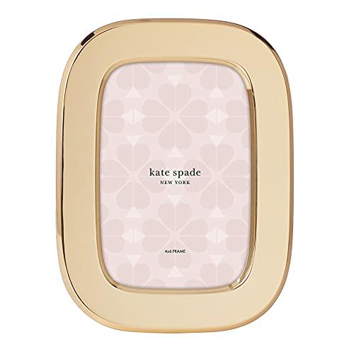Kate Spade Gold South Street 4" X 6" Oval Frame, 0.80 LB
