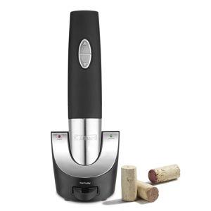 Cuisinart Vacuum Sealer Cordless Wine Opener, One Size, Black