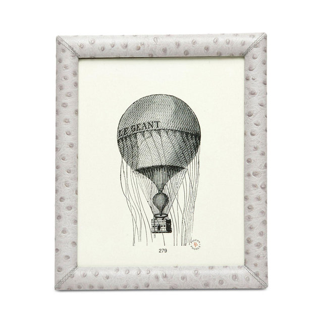 Pigeon & Poodle Witney Ostrich Leather Frame, 8" x 10"