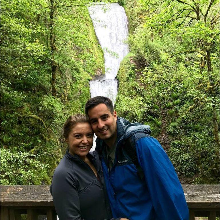 Exploring the waterfalls and hikes in the Columbia River Gorge outside of Portland, Oregon