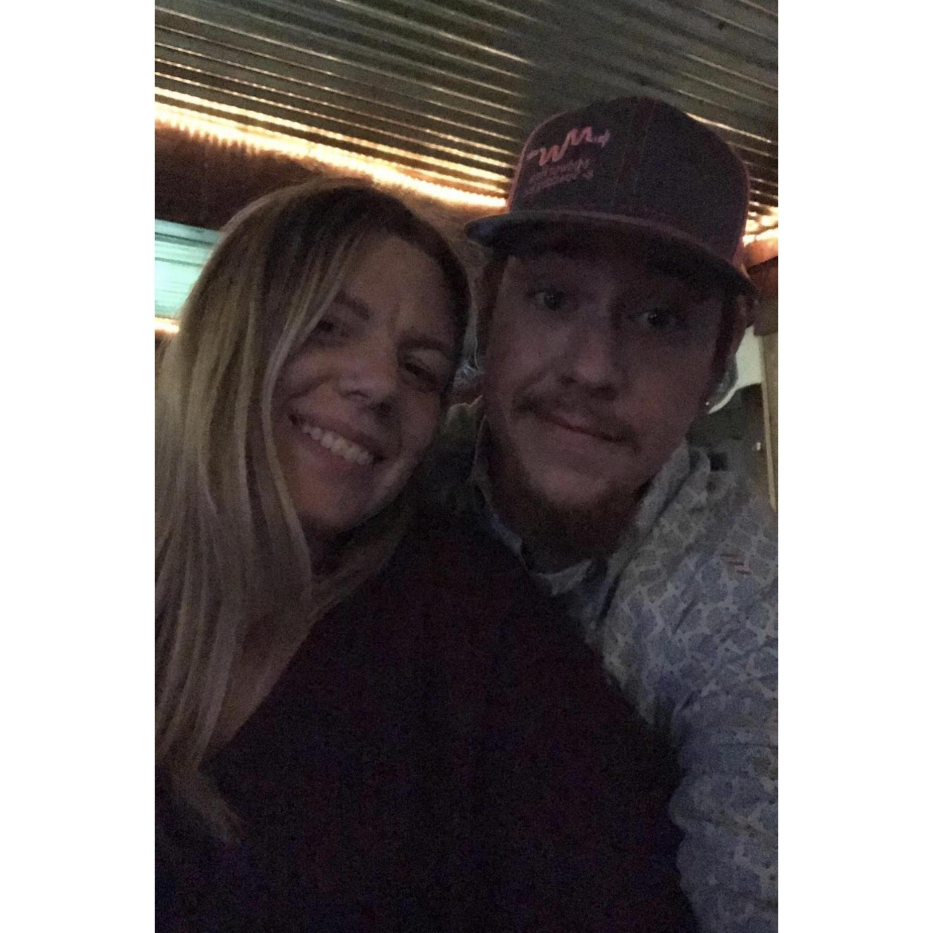 Our first date! ❤️