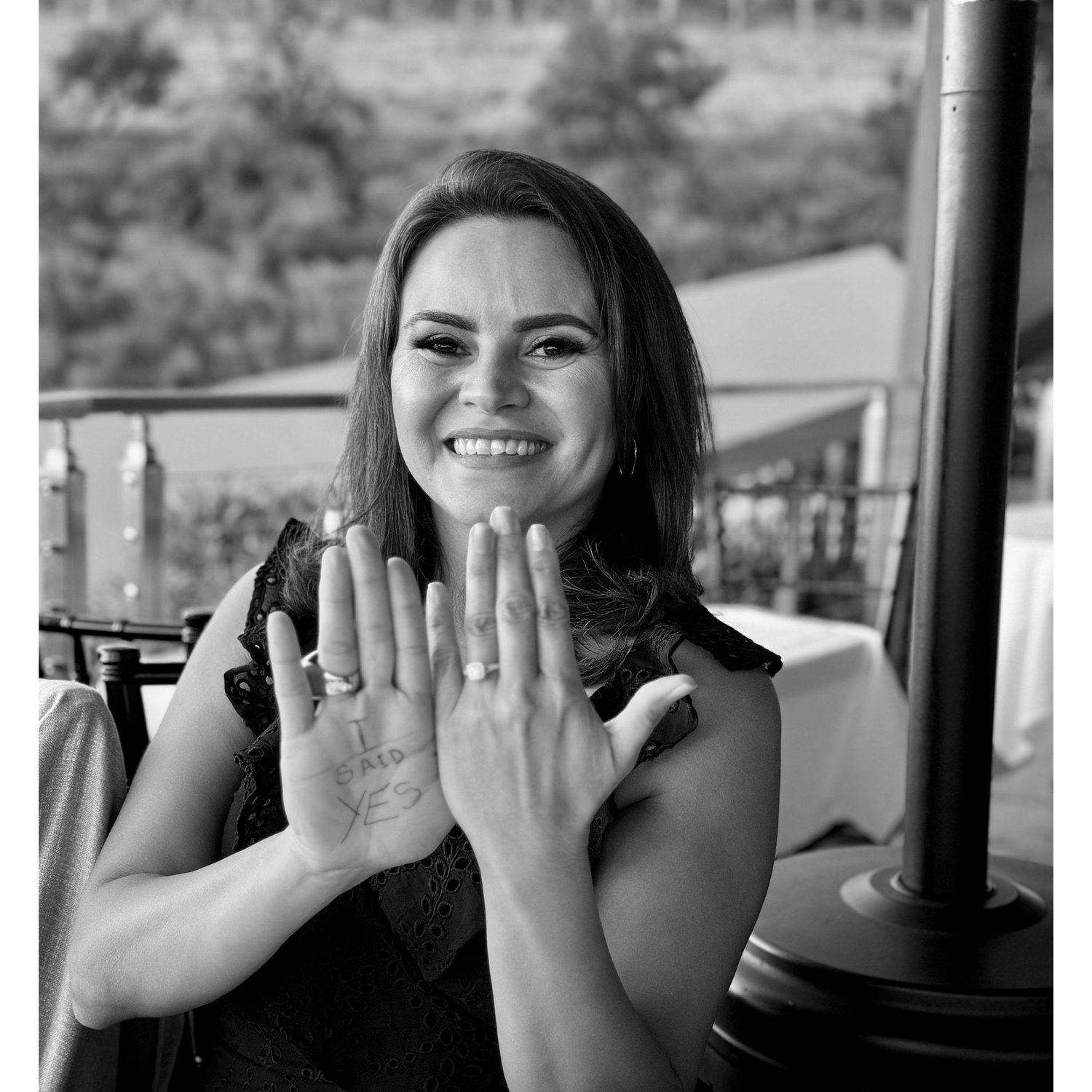 I said YES!