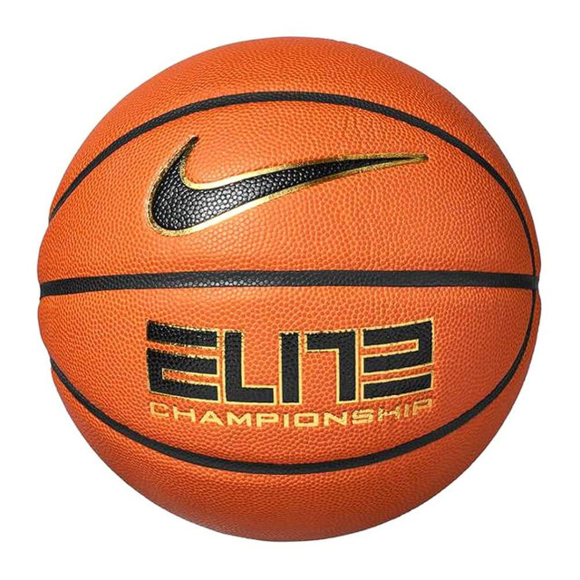 Nike Elite Championship 8P 2.0 Basketball Black | Gold 28.5