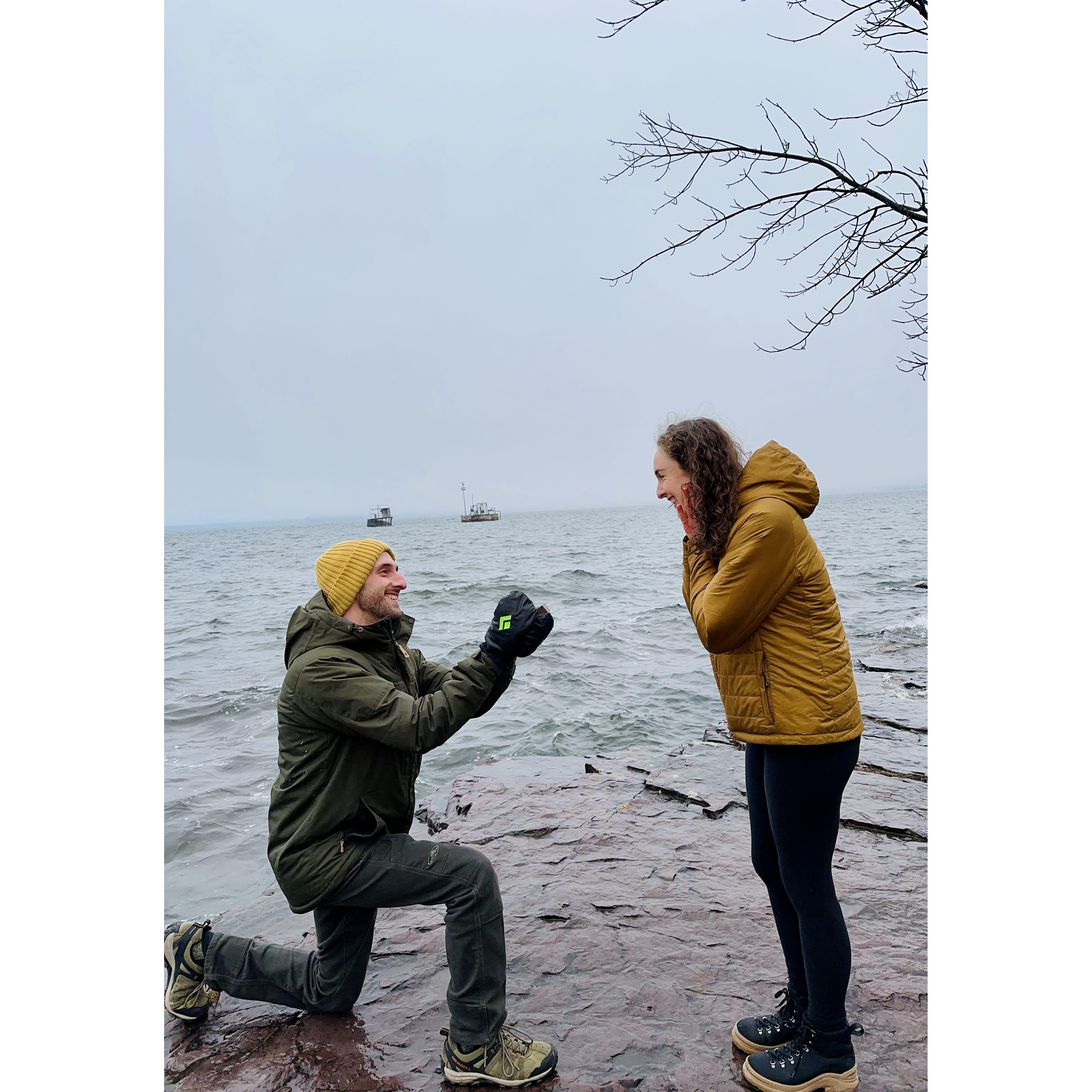 The Proposal! December, 2023.