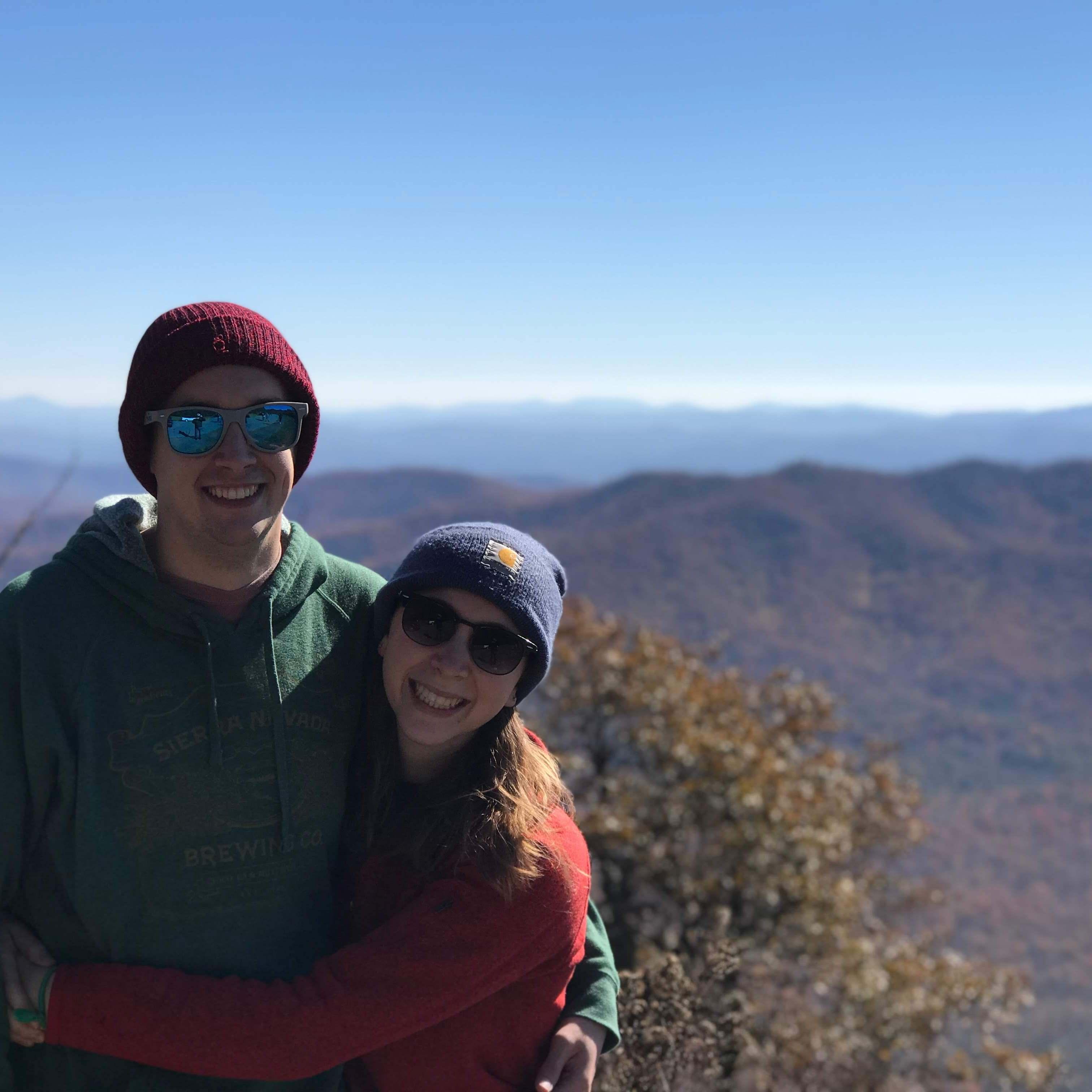 On the Blue Ridge Parkway!