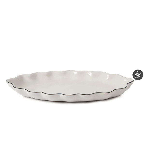 Le Marais Bath Accessories - Black Trim Tray