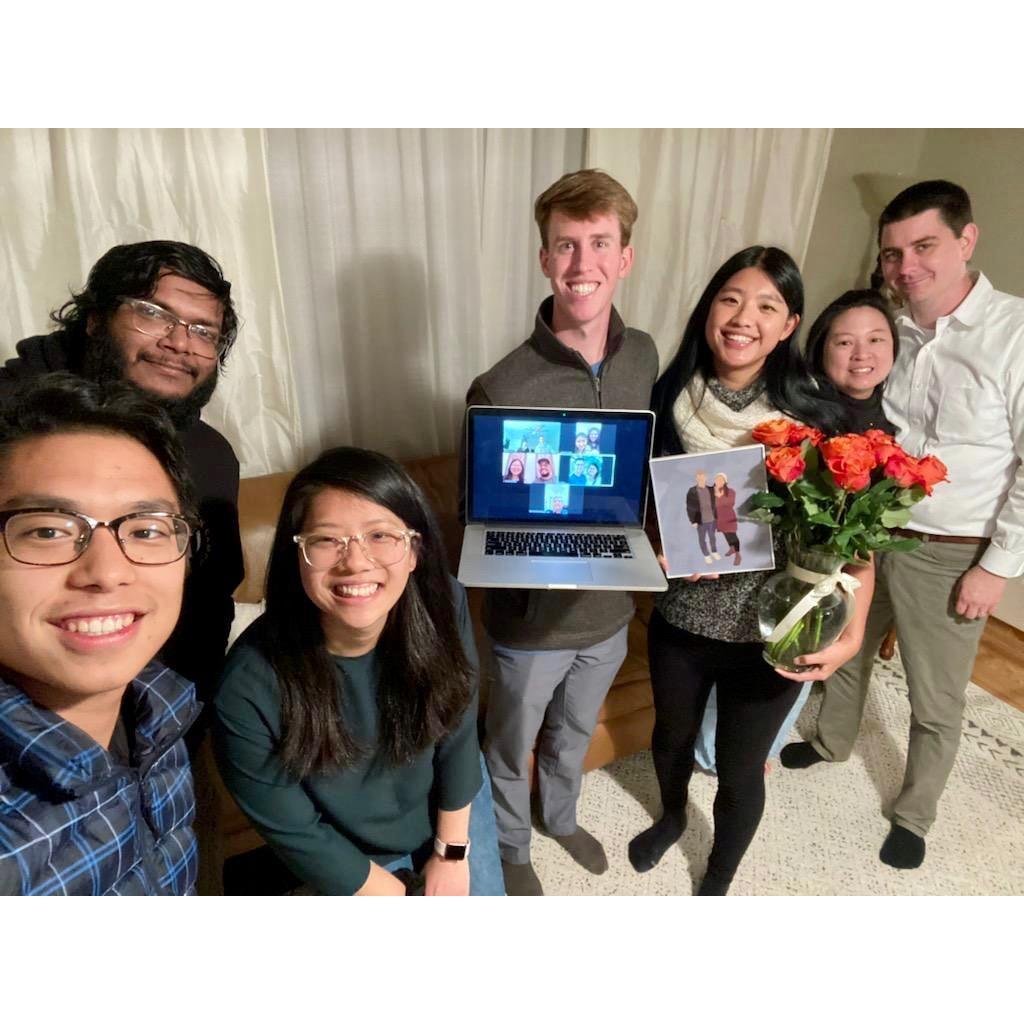 A sweet engagement party awaited in Atlanta ๐