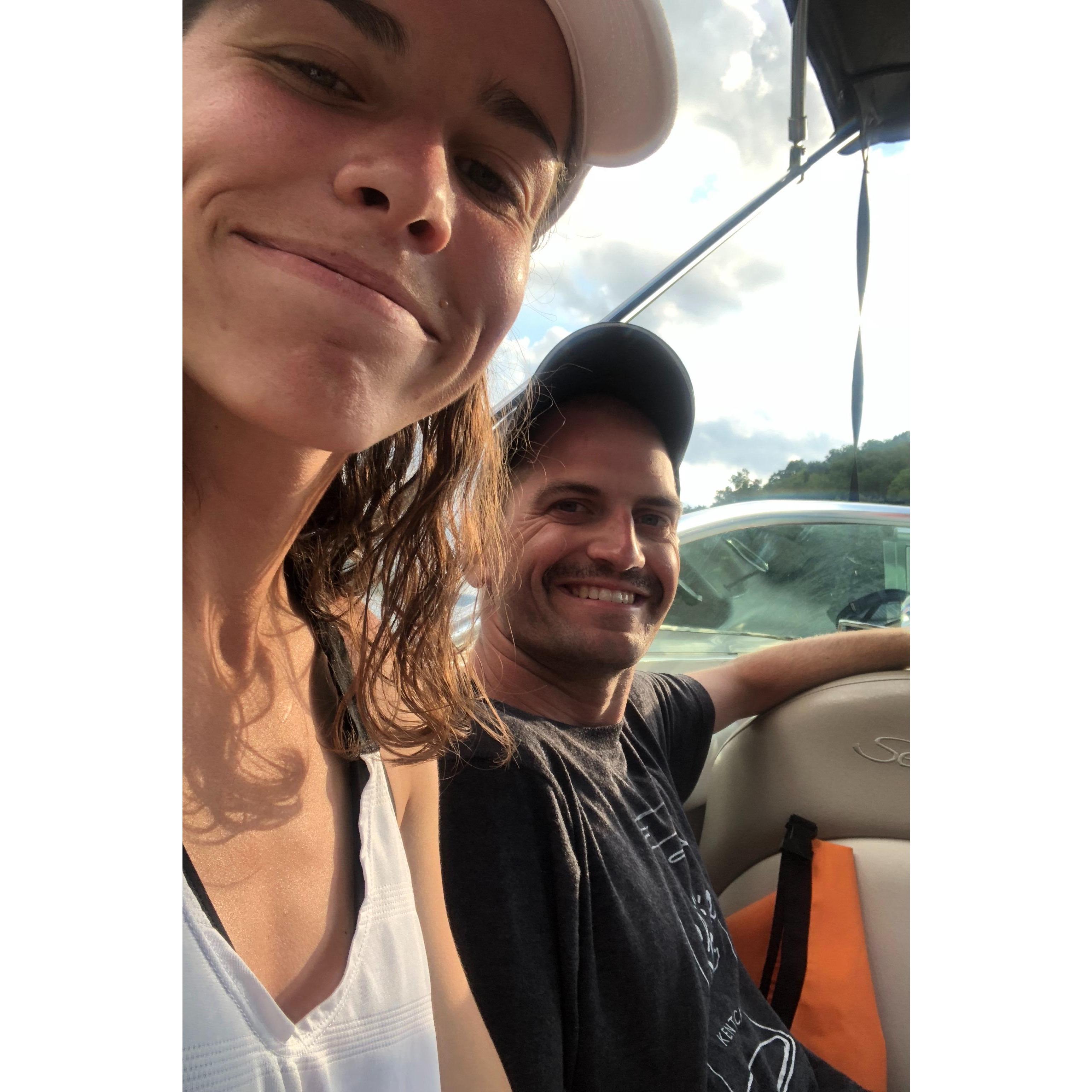 Lake weekend with some friends, but it rained all weekend and John and Tabitha ended up sleeping in the back of a car.