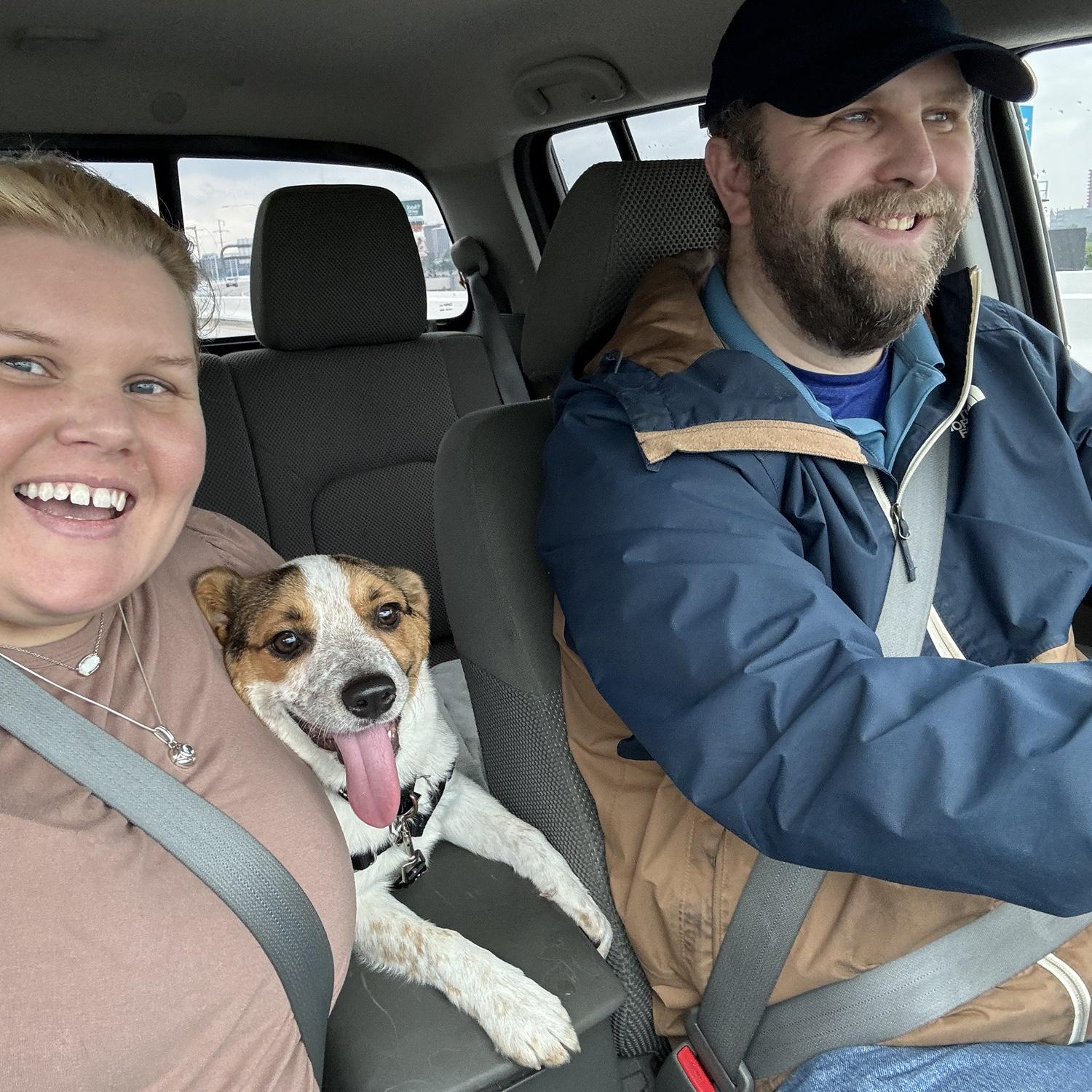 First car ride as a family of 3!
