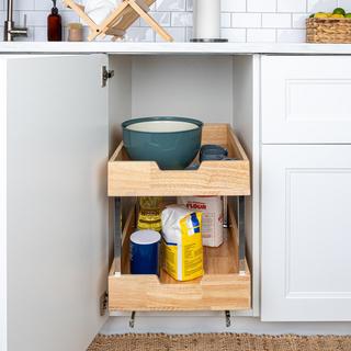 Glidez 2-Tier Cabinet Organizer