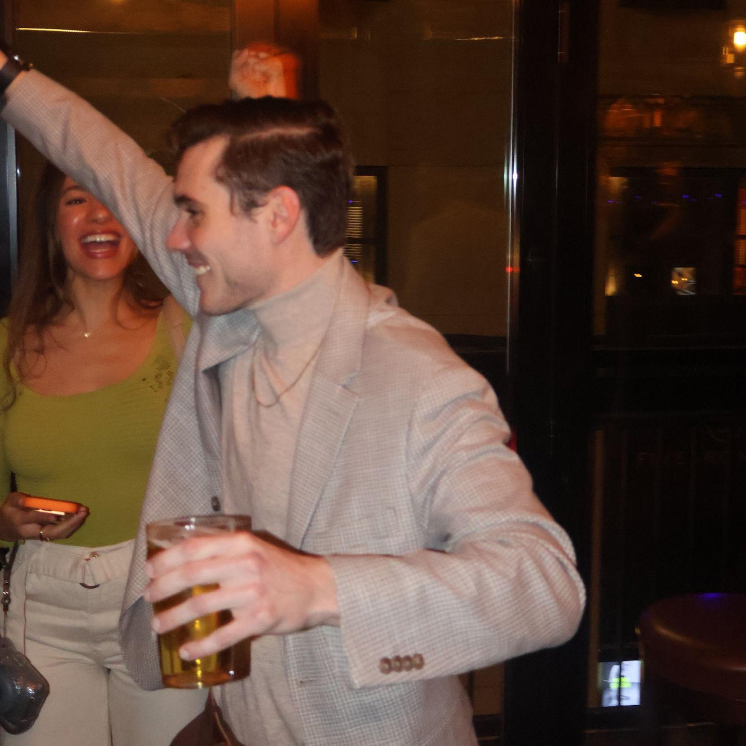 The night we got engaged!