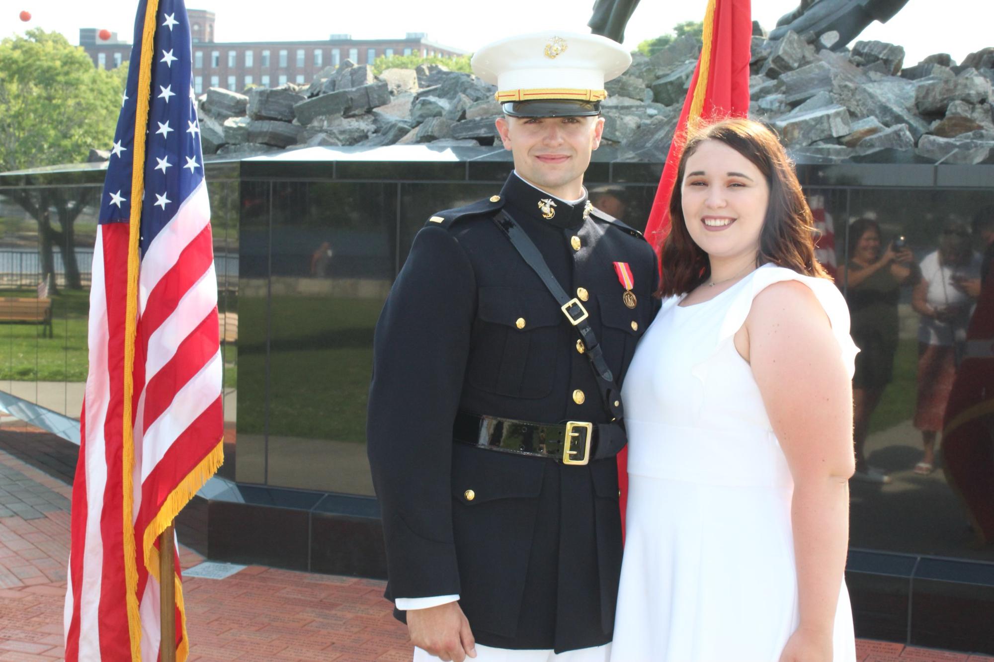 Aidan’s Commissioning Ceremony into The Marine Corps! Summer 2021.