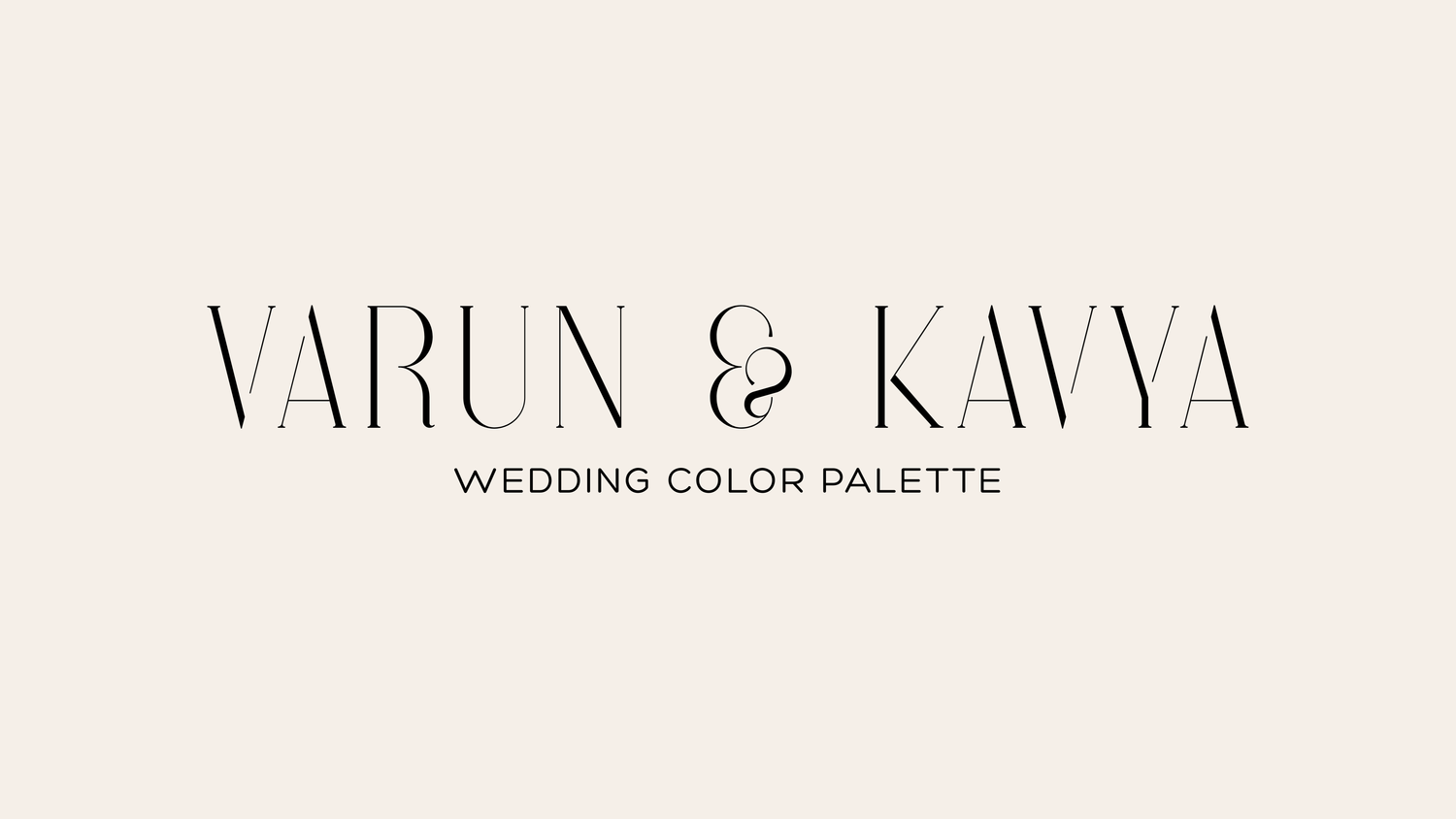 The Wedding Website of Varun Konikkara and Kavya Paul