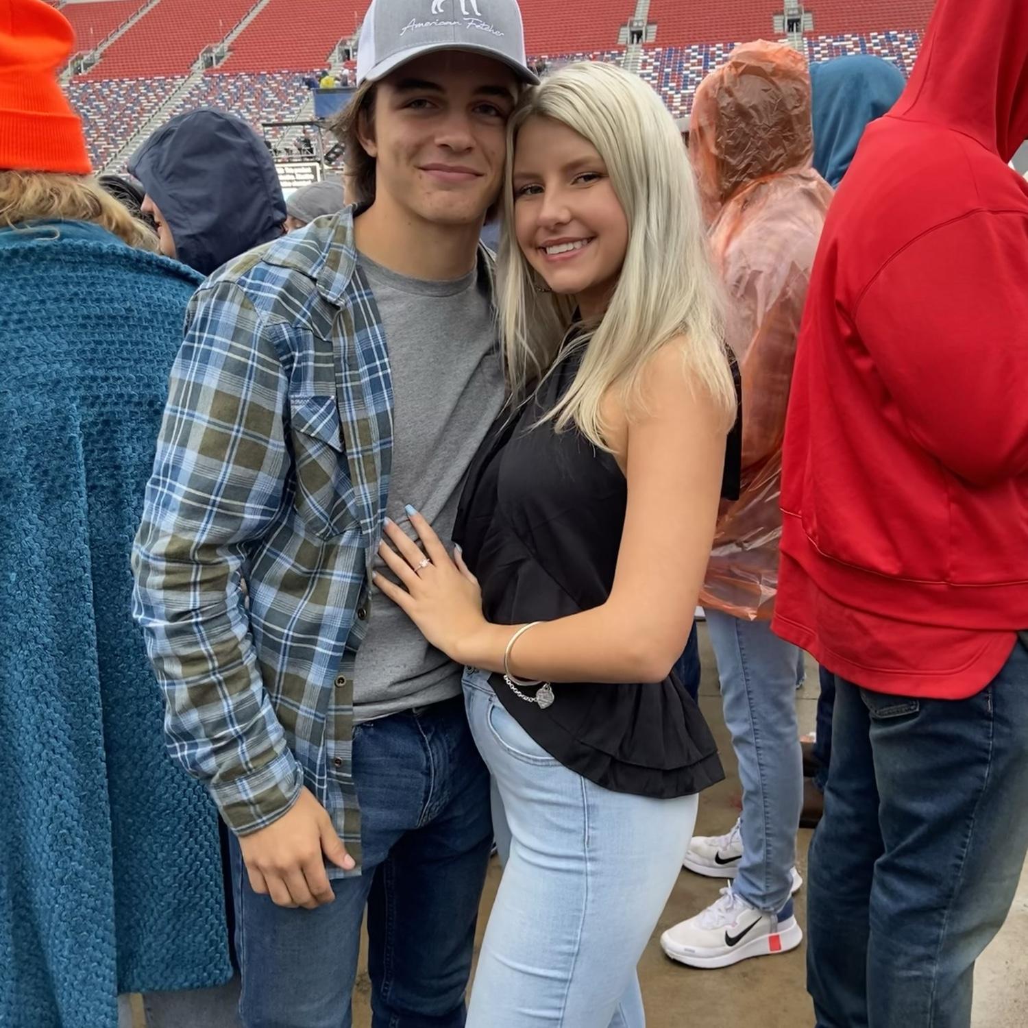 Our first concert together was Morgan Wallen in Tennessee at country thunder!