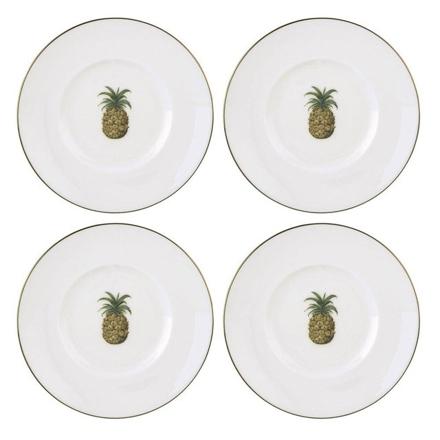 Lenox 897296 British Colonial Bamboo Dessert Plates, Set of 4