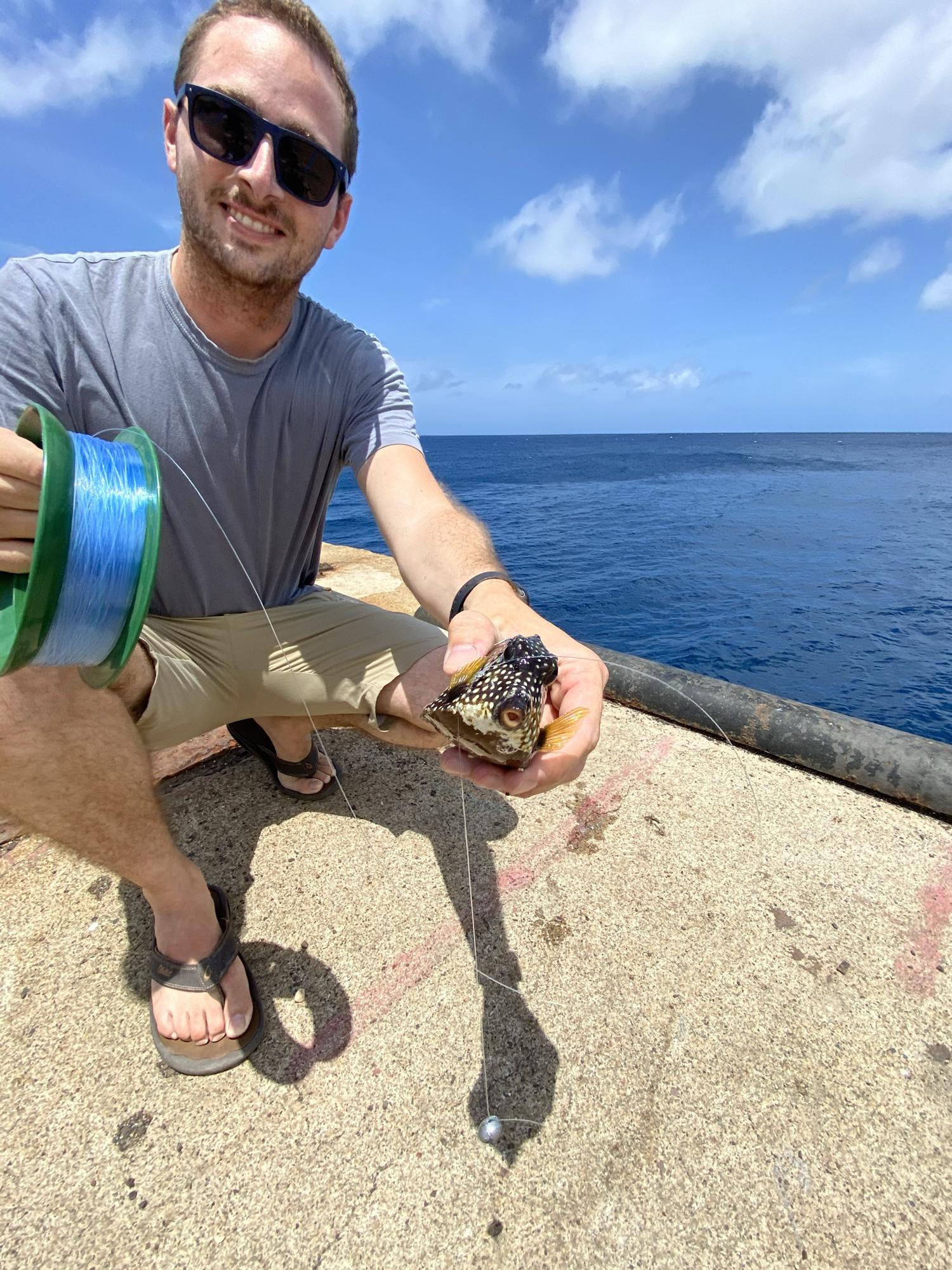 2020: Patrick's first time in Curacao!